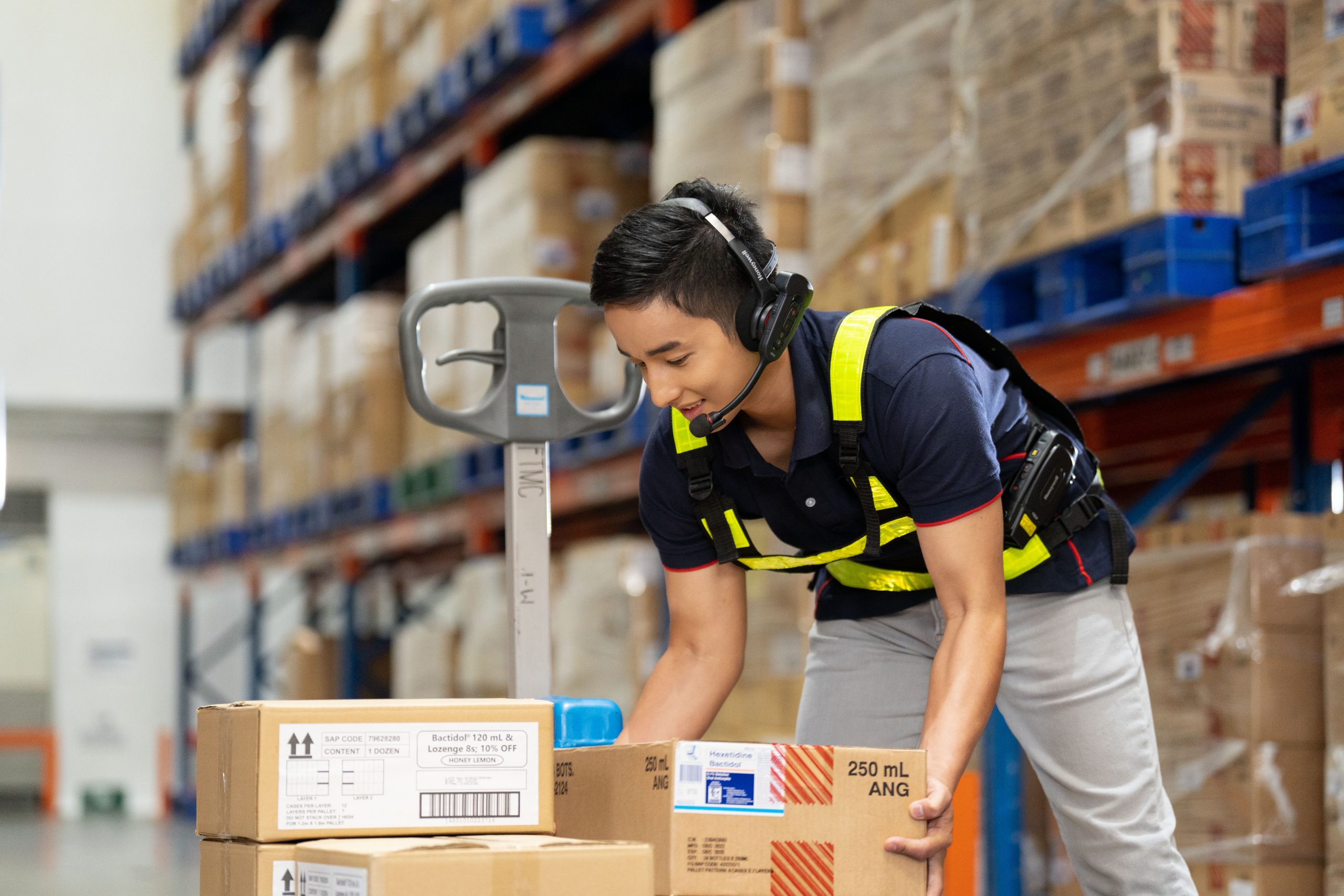 warehouse personnel preparing for surge in high logistics demand in the philippines
