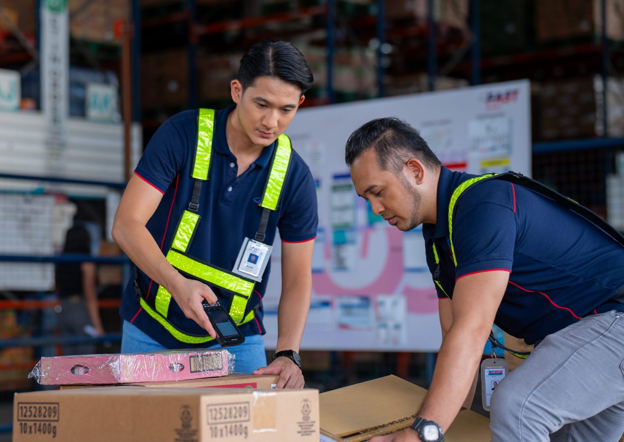 warehouse in the Philippines operated by FAST Logistics Group