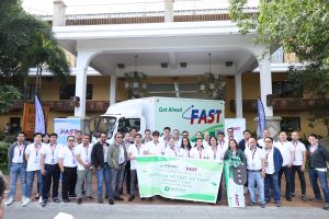 FAST Logistics marked a significant leap toward sustainability in end-to-end logistics by unveiling its fully electric truck