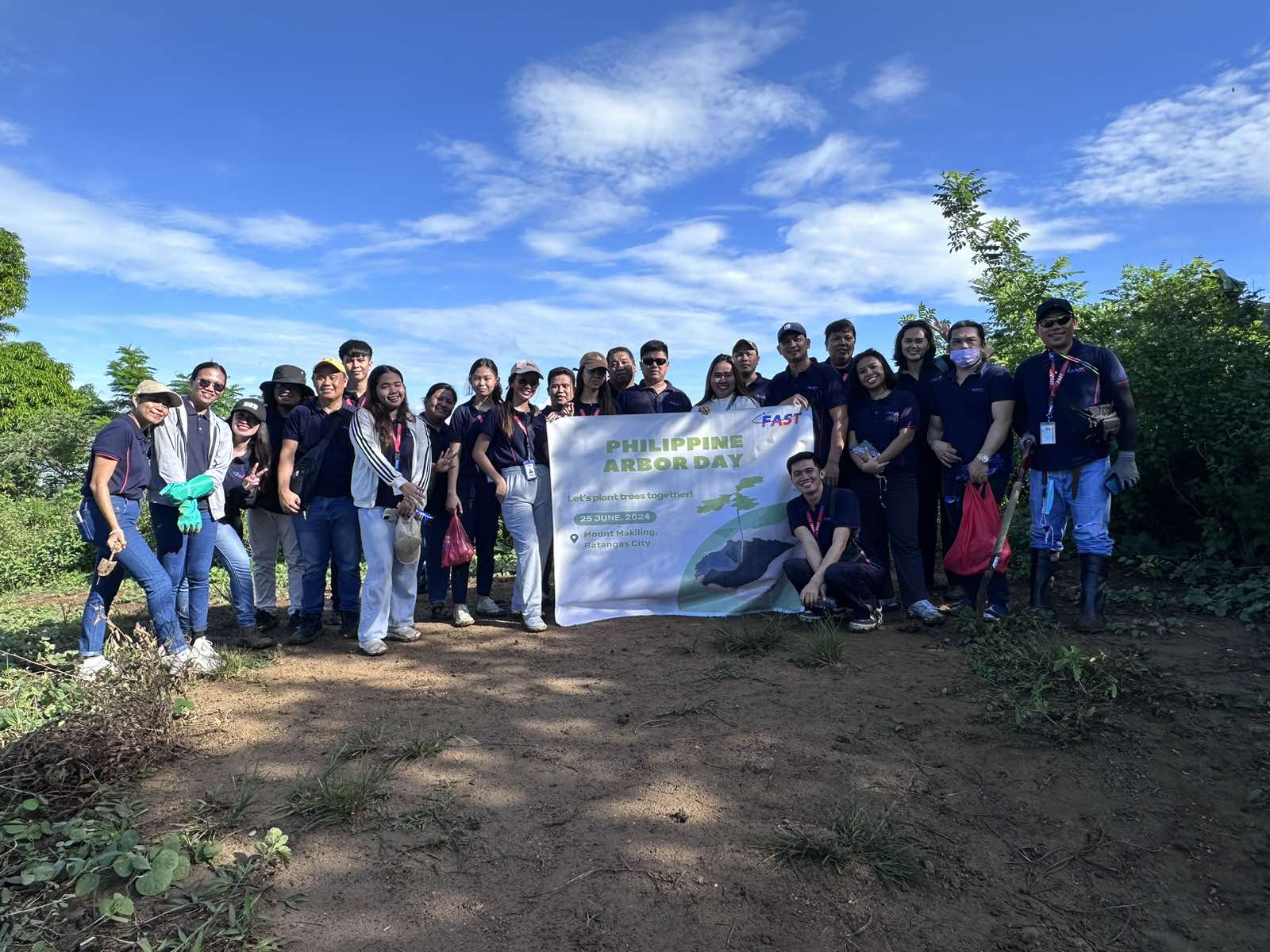 FAST Marks Philippine Arbor Day 2024 with Tree Planting Activity FAST