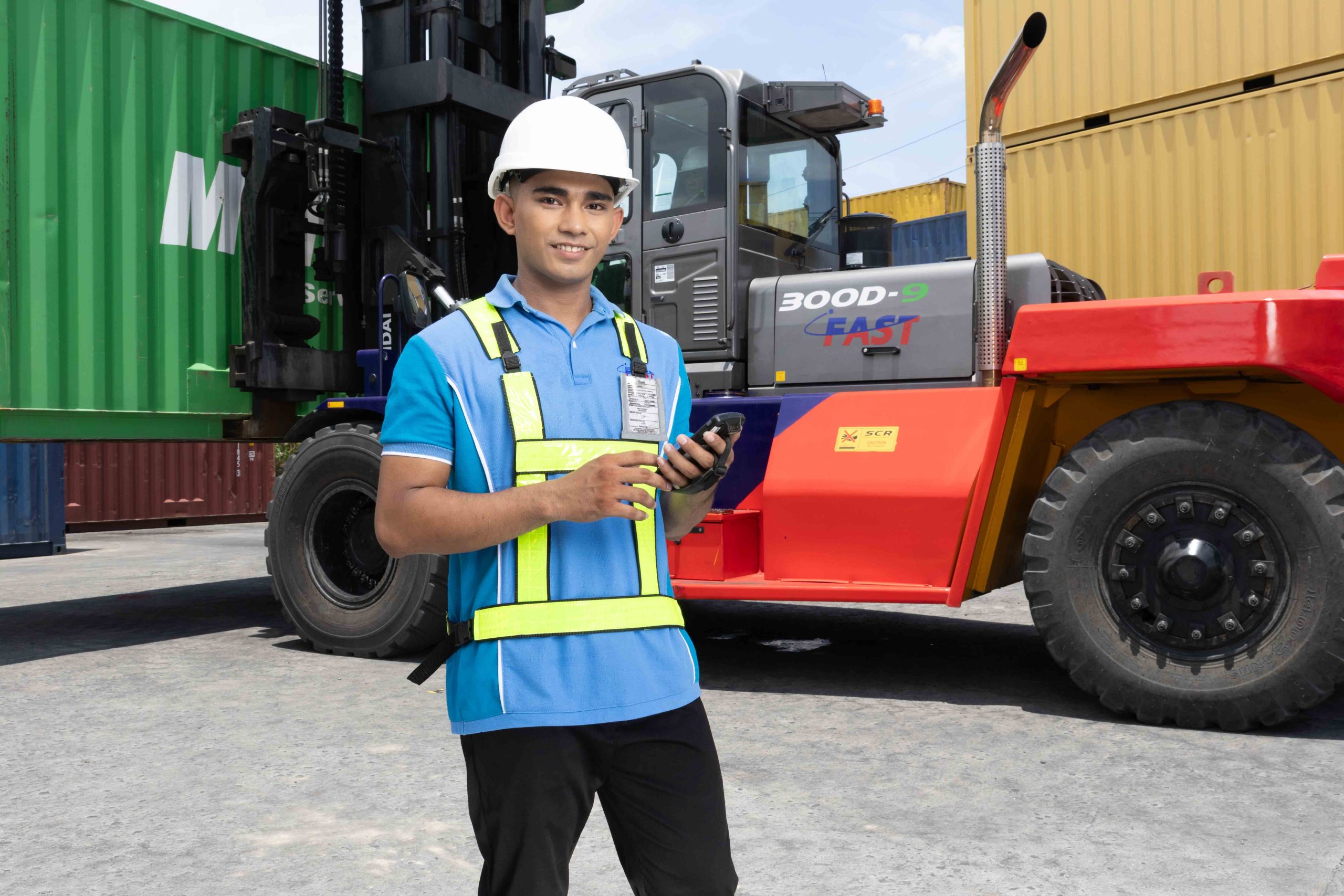 logistics personnel working in a sea freight solutions providerSea Freight by FAST provides cost-efficient and reliable transportation for bulk and non-urgent shipments across the Philippines. Leveraging its robust partnerships with 14 major shipping lines, FAST ensures the timely delivery of goods loaded in containers via cargo vessels, suited for businesses entering the Philippine market.