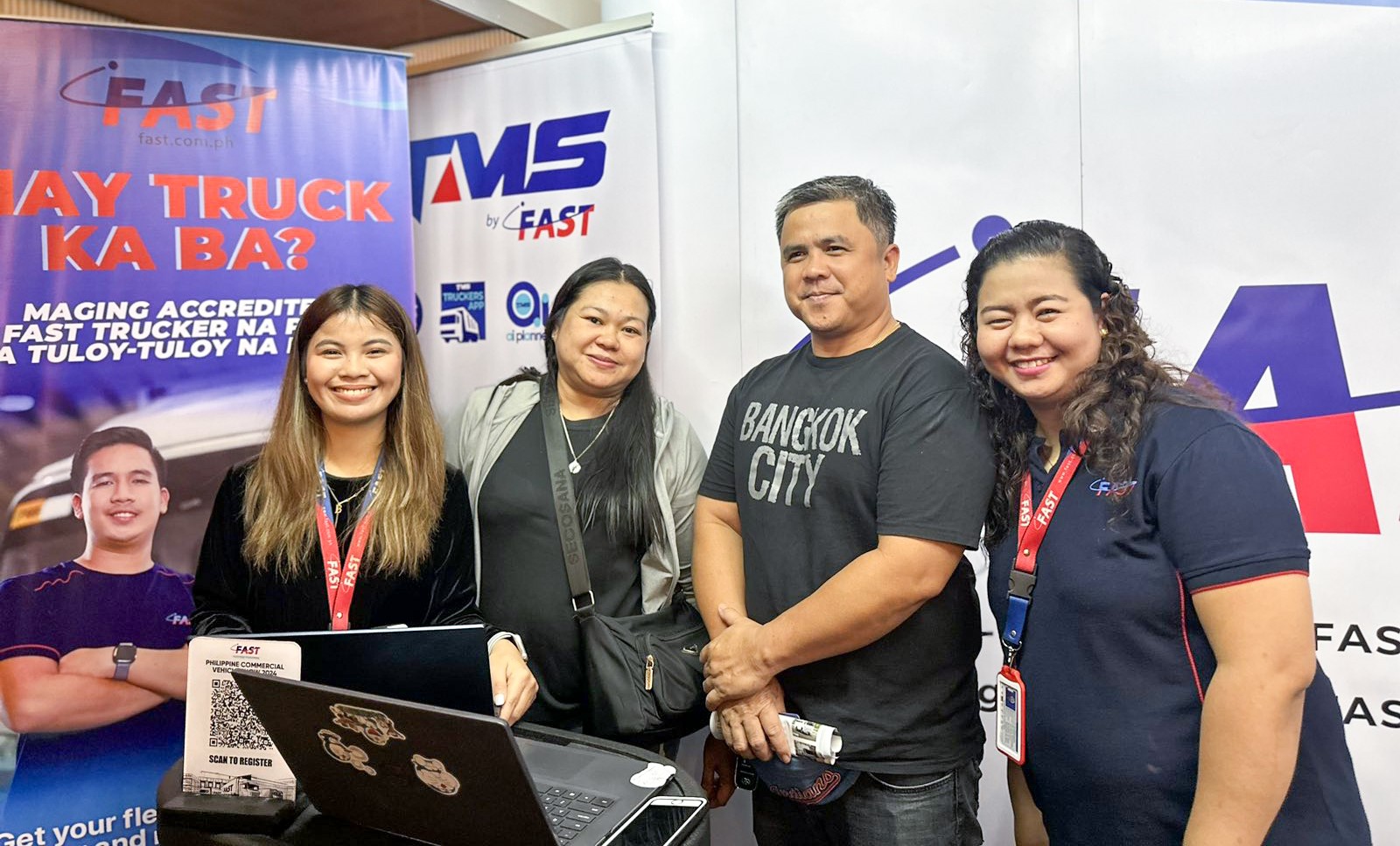 one day truckers accreditation at the 2024 Philippine Commercial Vehicle Show for Visayas