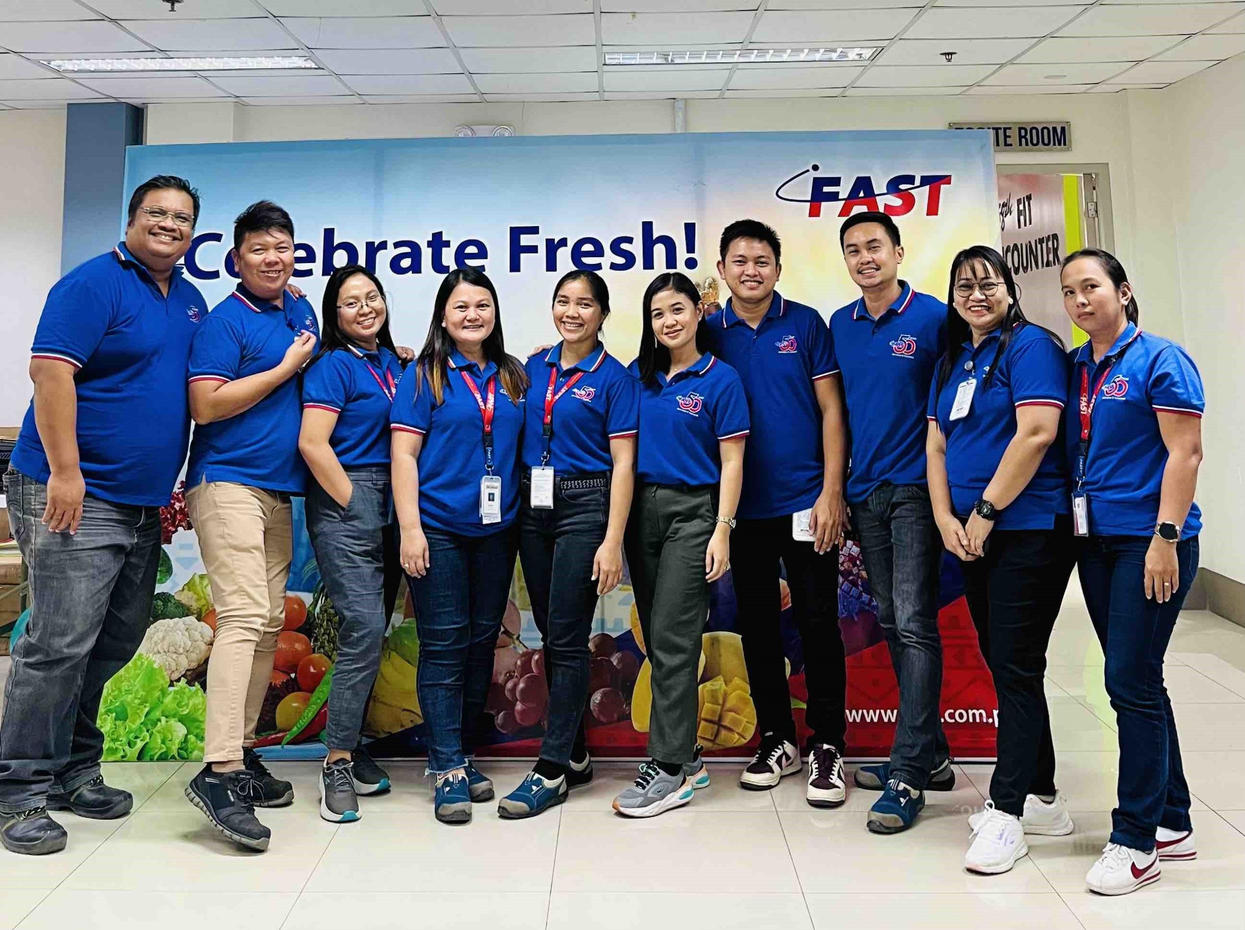 FAST Logistics Hub Cebu ISO certification team