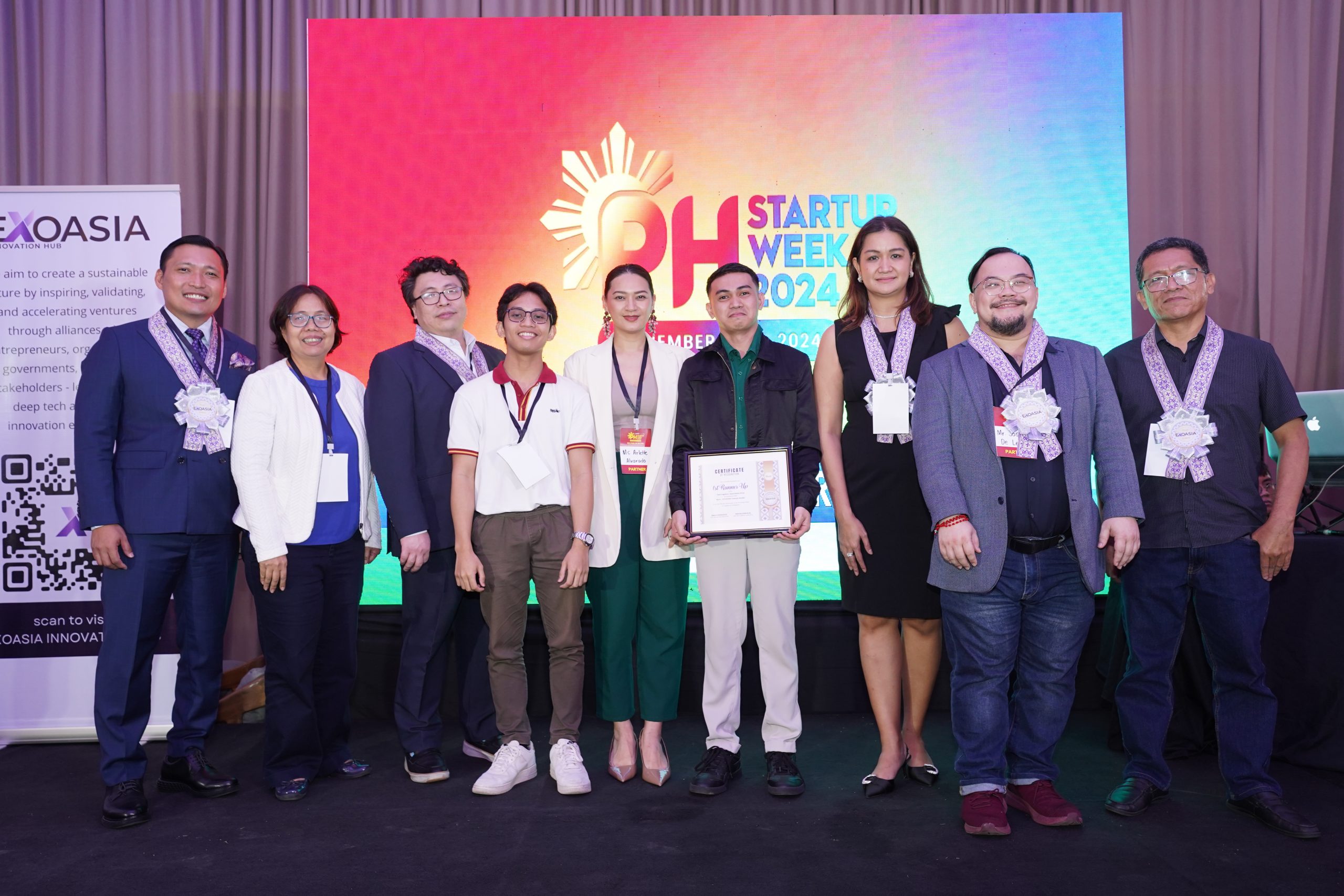 FAST Logistics Innovation Prize Winner during the 2024 Philippine Startup Week The Innovation Challenge