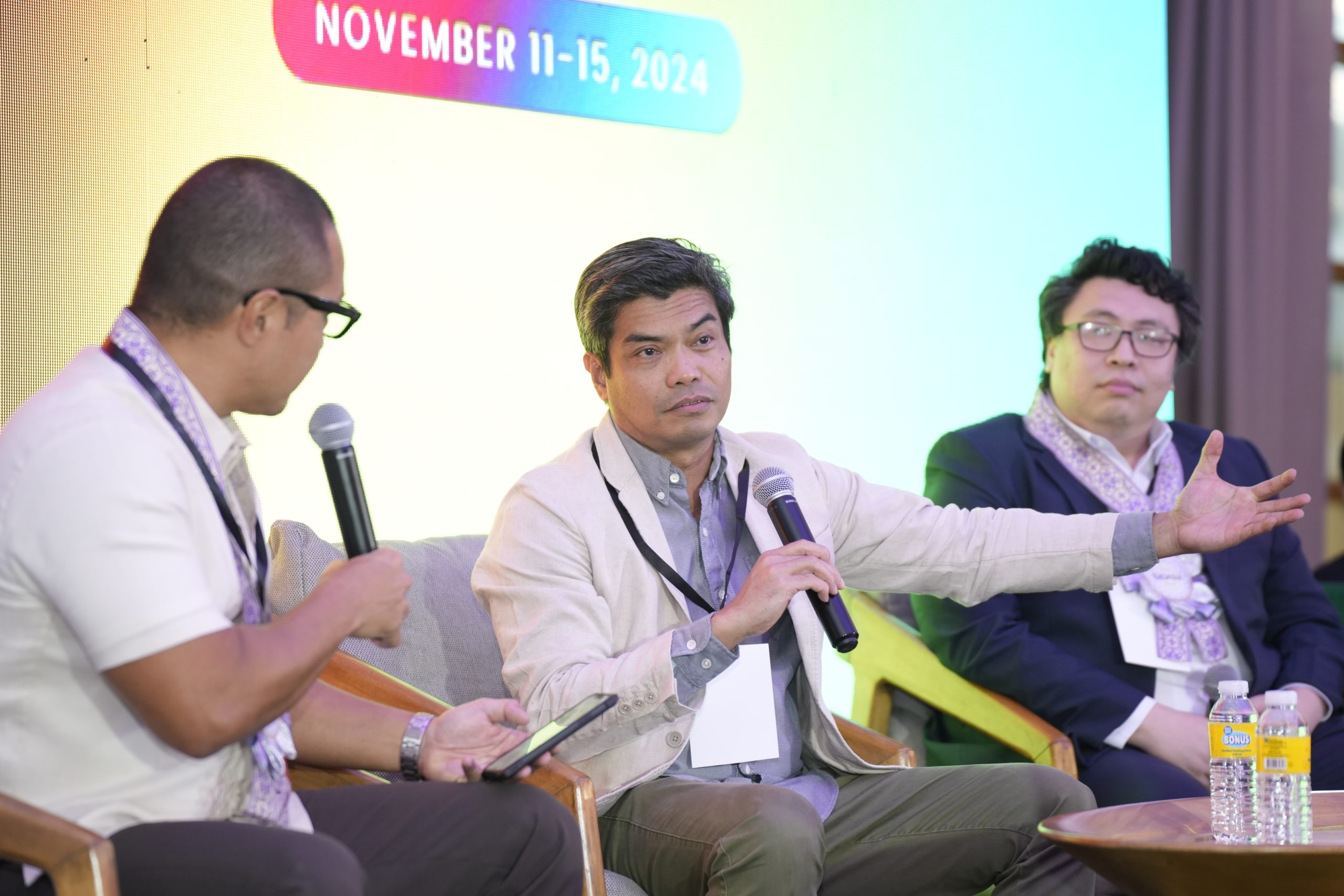 Manny L. Onrejas Jr was one of the panelists at the Philippine Startup Week 2024