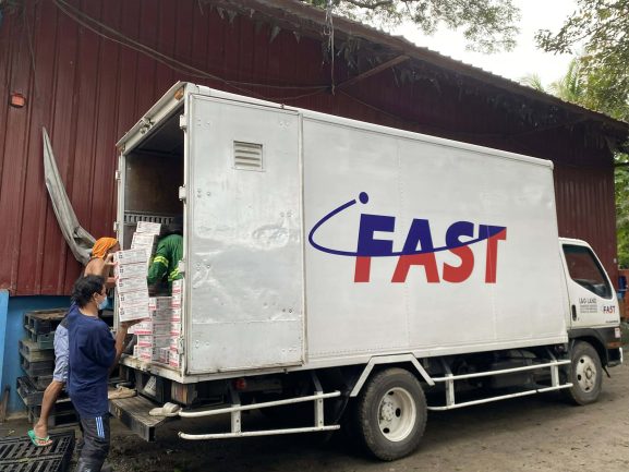 FAST Logistics Supports DSWD, OCD CALABARZON in Typhoon Relief Operations