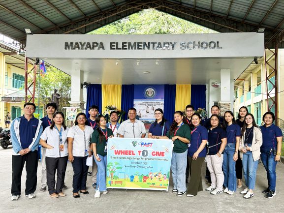 From Used Tires to Upcycled Bins: FAST Donates Waste Containers to Laguna Pupils 