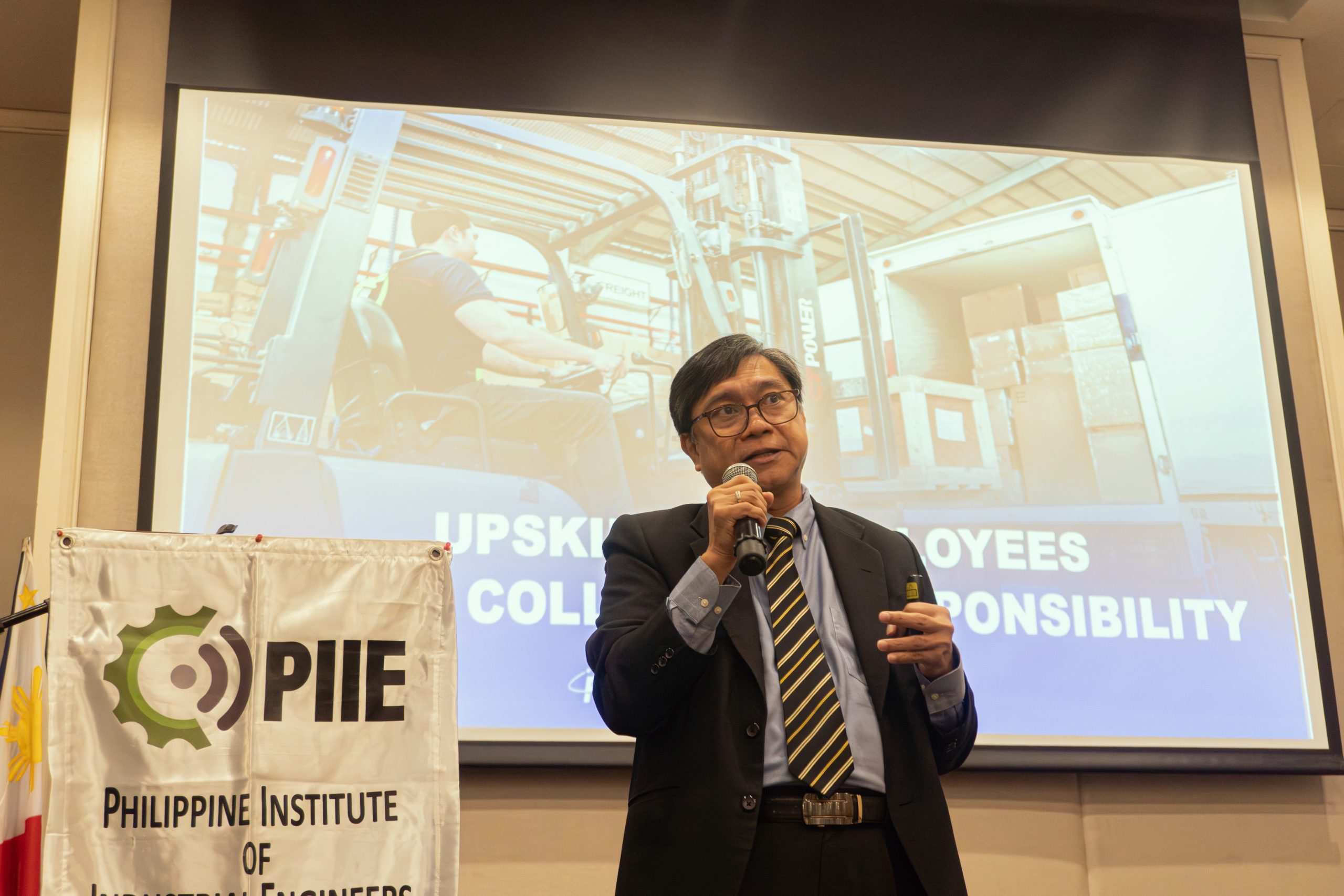 FAST Chief Information Officer Leo Sacamos Jr. underscored the importance of advancing AI adoption and strengthening critical thinking among logistics professionals during the 21st PIIE National Congress. He emphasized that while AI and automation can improve operational efficiency, human judgment remains essential to interpreting data, making informed decisions, and addressing complex supply chain challenges.